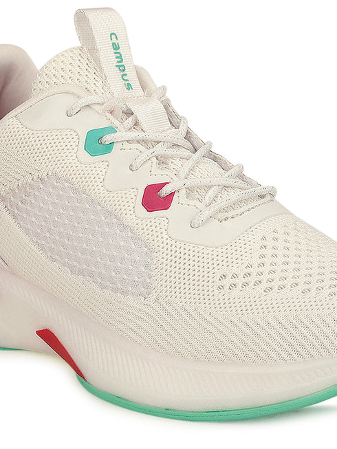 KEREN Off White Women's Running Shoes